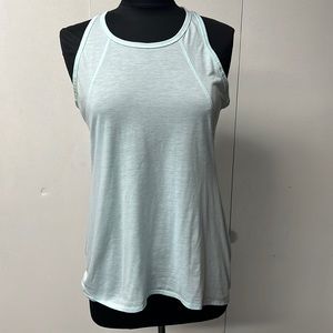 Athleta brand sleeveless workout top. Mint green.